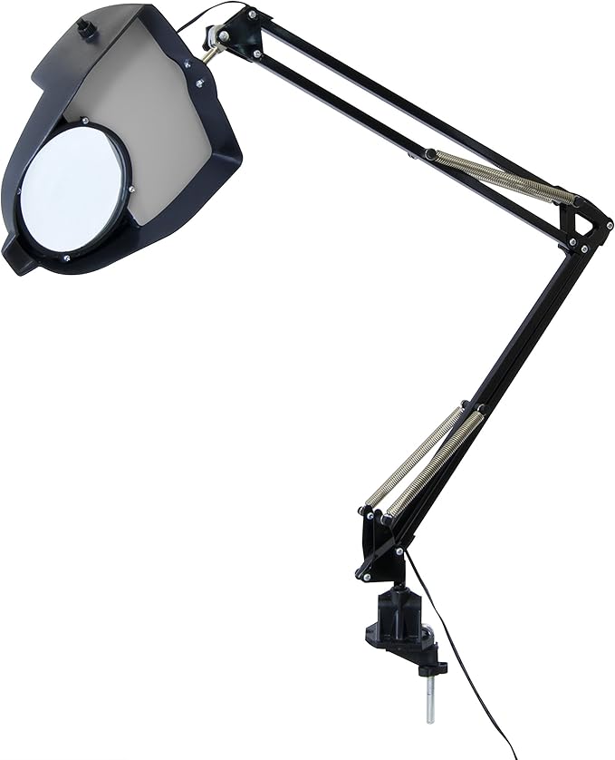 Studio Designs 12040.0 LED Magnifying Lamp, Black