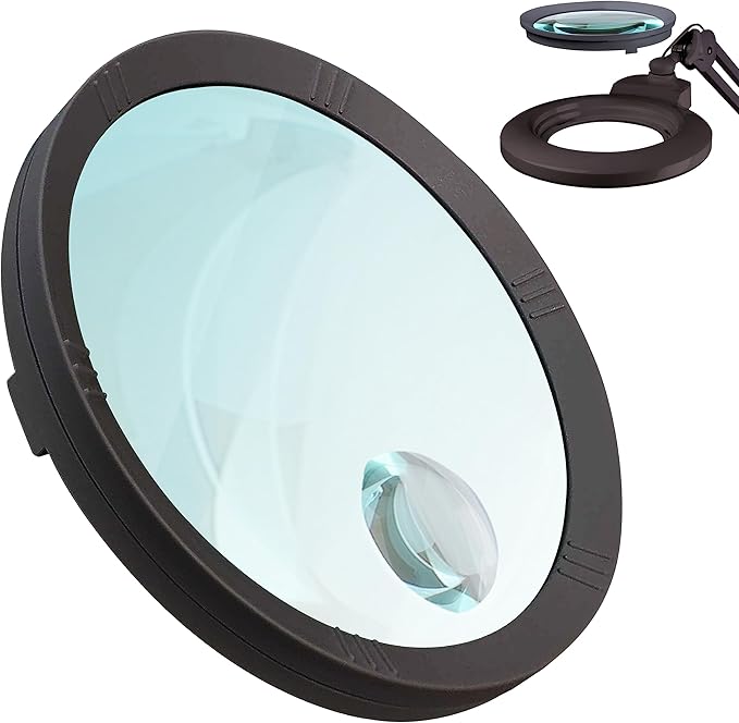 5D/20D Diopter Acrylic Lens - Black
