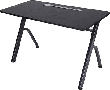 ApexDesk 47" Computer Desk, Modern Simple Style Desk for Home Office, Study Student Writing Desk - Black
