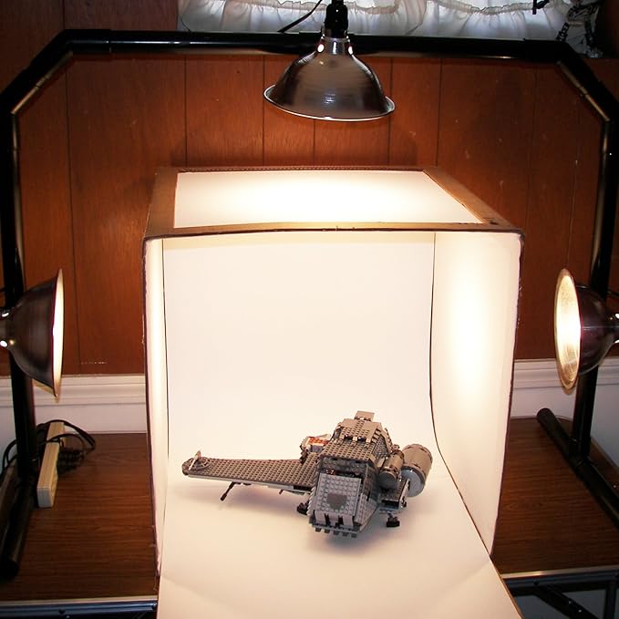 Simple Deluxe Clamp Lamp Light 150 Watt with 8.5 Inch Aluminum Reflector (no Bulb Included), 6 Feet Cord, 1 Pack, Black