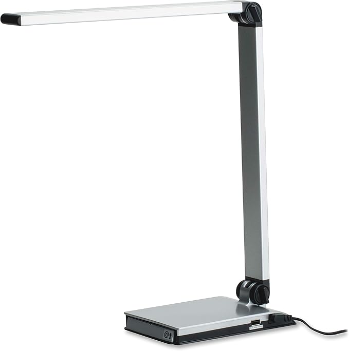 Lorell LLR13201 - Smart Device Slot/USB Task Light