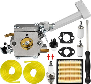 BP42 Carburetor for Ryobi BP42 Backpack Blower RY08420 RY08420A RY42BPEMC RY42WB Leaf Blower 308054093 308054079 with Air Filter Kit