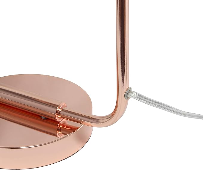 Elegant Designs LD1060-RGD Mesh Wire Table Lamp, Rose Gold