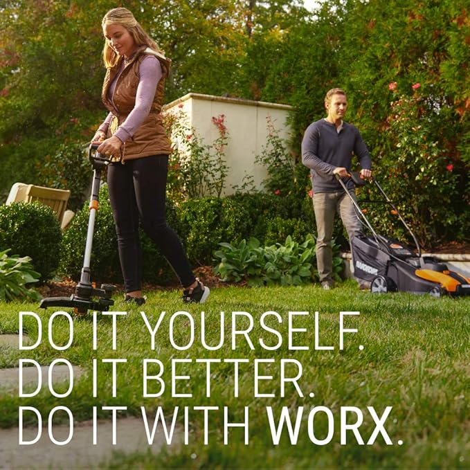 WORX WG505 TRIVAC 12 Amp 3-in-1 Electric Leaf Blower/Leaf Vacuum/Mulcher, Metal Impeller for Fine Mulching