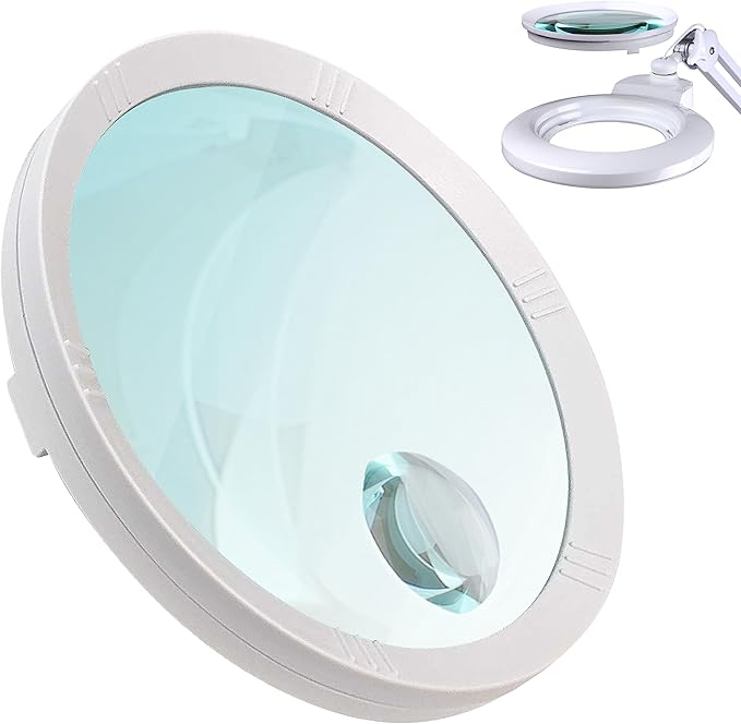 5D/20D Diopter Acrylic Lens - White