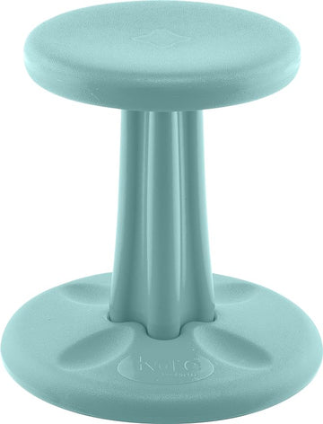 Kore Kids Wobble Chair - Flexible Seating Stool for Classroom & Elementary School, ADD/ADHD - Made in The USA - Age 6-7, Grade 1-2, Teal (14in)