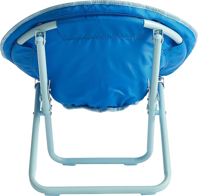 Nickelodeon Blues Clues Toddler 19” Folding Saucer Chair with Cushion, Ages 3+, Polyester