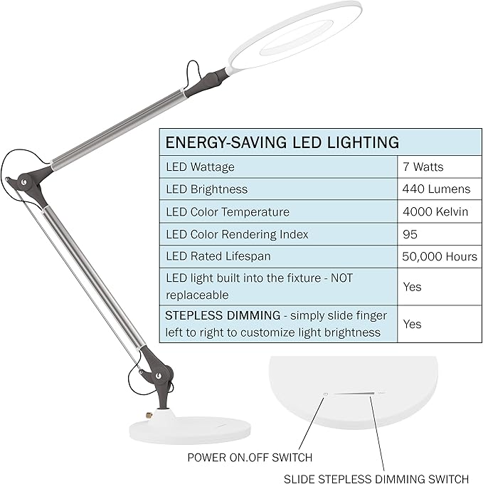 Lavish Home Swing Arm Architect Desk Lamp