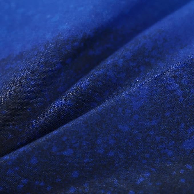 3PCS Blue Galaxy Twin Comforter Set, Bed in a Bag Space Twin Quilt Bedding Set, Hotel Luxury, Summer Cute Comforter Twin for Boys Girls Toddler Kids and Teens, Twin
