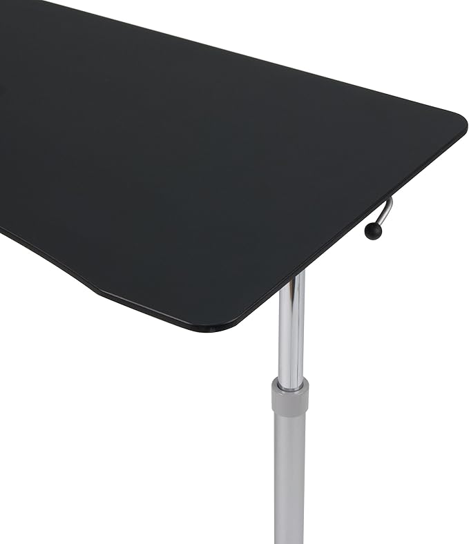 Calico Designs 51230 Sierra Height Adjustable Desk, Silver/Black 37.5 Inch