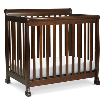 DaVinci Kalani 4-in-1 Convertible Mini Crib in Espresso | Greenguard Gold Certified