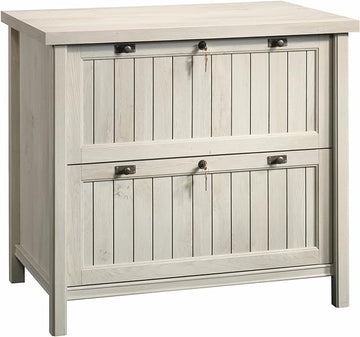 Sauder Costa Lateral File, Chalked Chestnut finish