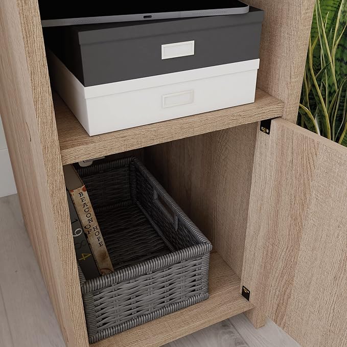 Sauder Beginnings Desk, L: 40.39" x W: 17.48" x H: 28.82", Summer Oak Finish