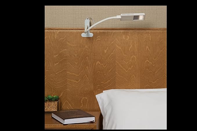 SHABBOSLITE® Clip-on LED Lamp White