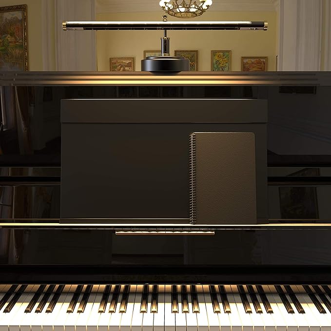 Cocoweb 19" Mahogany Bronze LED Directional Piano Desk Lamp - PLED101MBD (Mahogany Bronze)