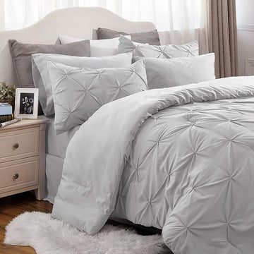 Bedsure Twin XL Comforter Set with Sheets - 5 Pieces Twin XL Bedding Sets for College, Twin XL Bed in a Bag with Comforter, Sheets, Pillowcase & Sham