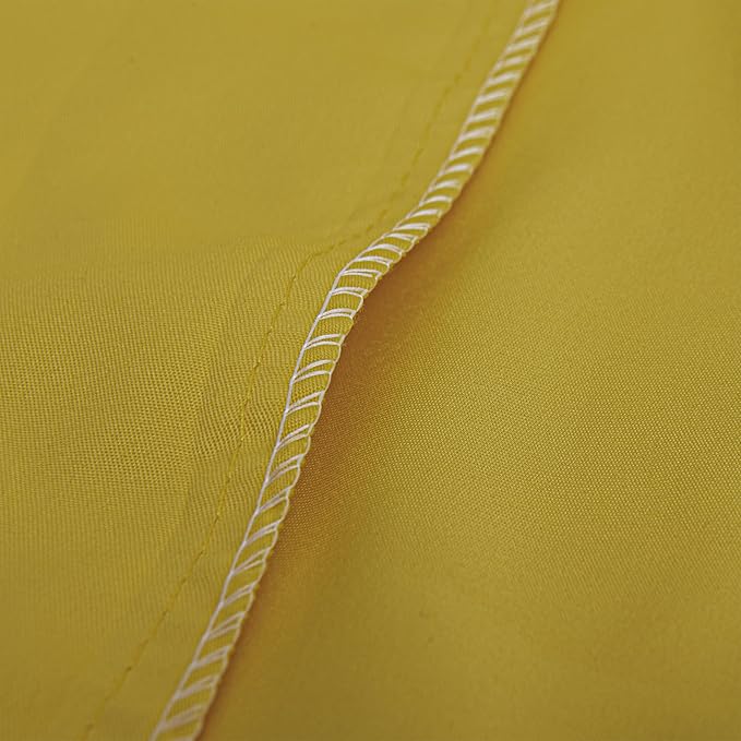 NTBAY Toddler Bedding Set - 4 Piece Soft and Breathable Crib Bedding Set for Boys and Girls, Includes Quilted Comforter, Fitted Sheet, Flat Top Sheet and Envelope Pillowcase, Yellow
