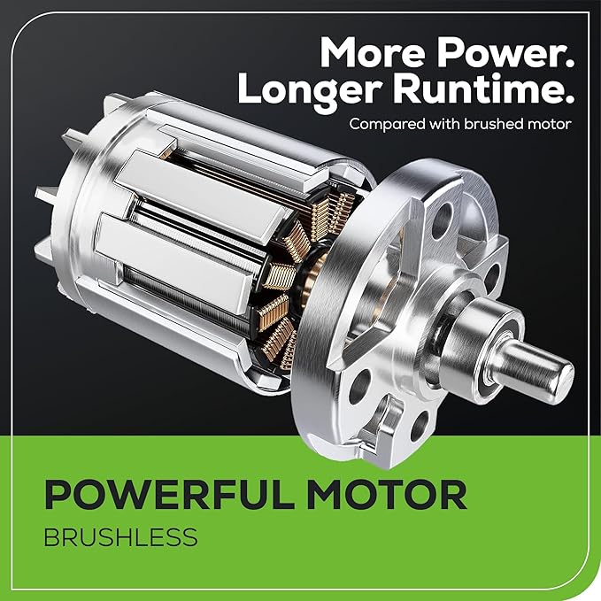 Greenworks 40V (130 MPH / 550 CFM / 75+ Compatible Tools) Cordless Brushless Axial Leaf Blower, 4.0Ah Battery and Charger Included