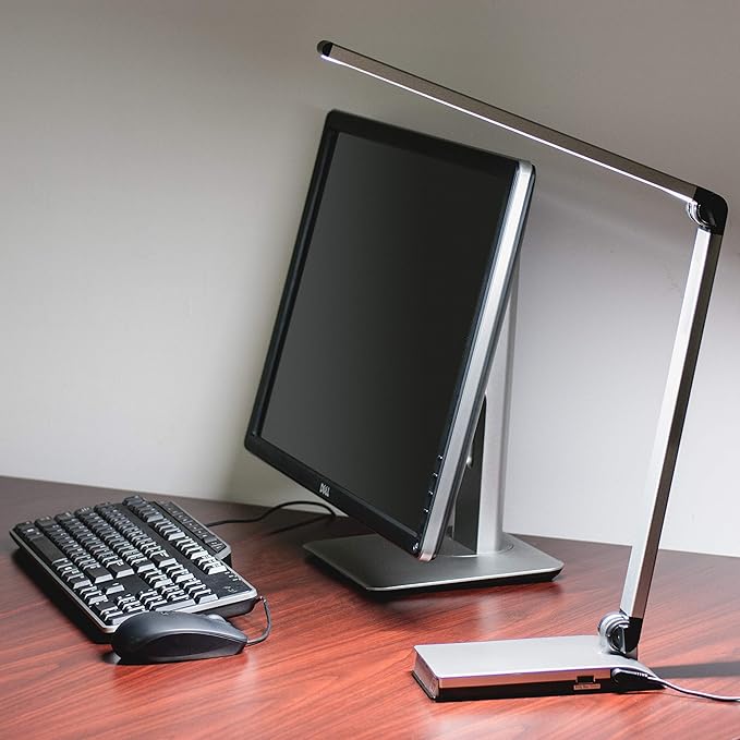 Lorell LLR13201 - Smart Device Slot/USB Task Light