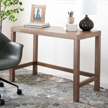 SAFAVIEH Home Collection Graylyn Farmhouse Brown Desk, Medium