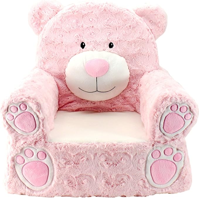 Animal Adventure | Sweet Seats | Pink Bear Children's Plush Chair